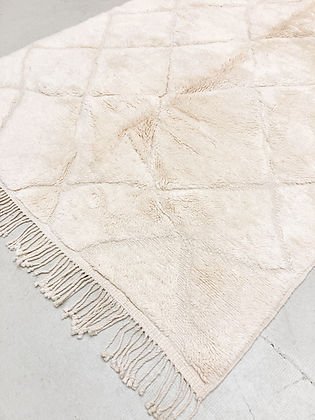 Wool Diamond White Modern contemporary design Beni Ourain Berber area Moroccan Mrirt 8x10 rugs | wool handmade Moroccan 9x12 rugs - Africancreates