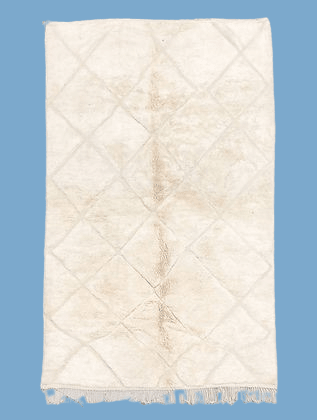 Wool Diamond White Modern contemporary design Beni Ourain Berber area Moroccan Mrirt 8x10 rugs | wool handmade Moroccan 9x12 rugs - Africancreates