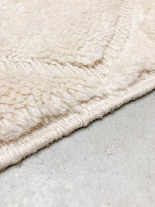 Wool Diamond White Modern contemporary design Beni Ourain Berber area Moroccan Mrirt 8x10 rugs | wool handmade Moroccan 9x12 rugs - Africancreates