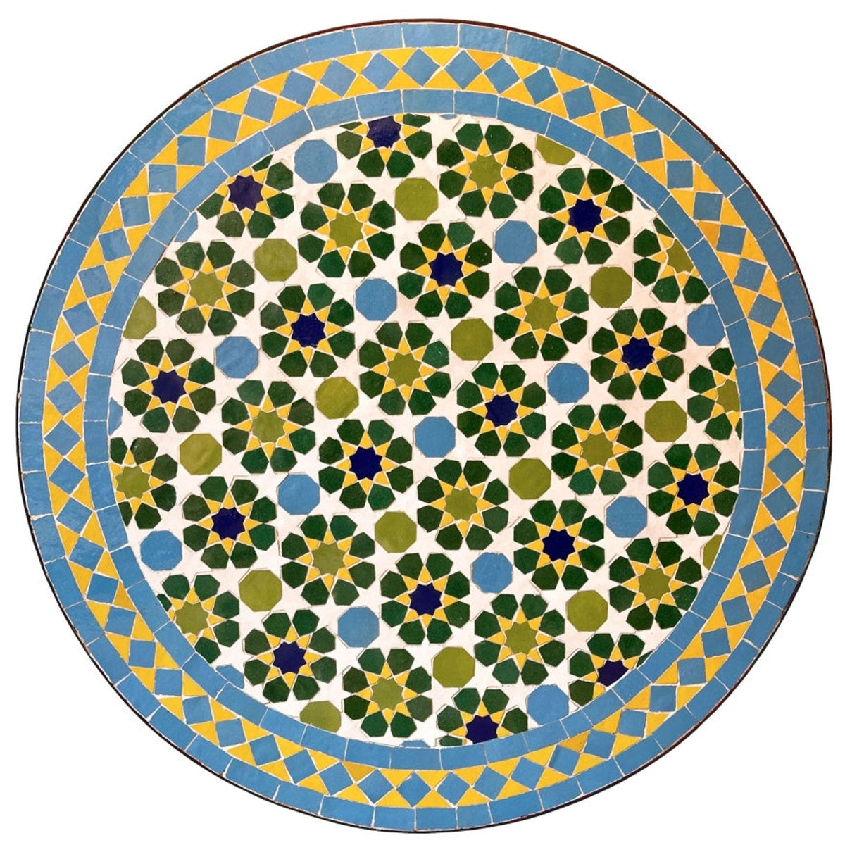 Yellow Moroccan mosaic table | Bistro table | Arabic Table | Tea table | chocolate Oriental table |moroccan table design - Africancreates
