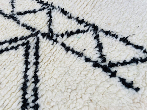 Amazing Moroccan Rug, Handmade Rug, Authentic Moroccan Rug, Abstract Berber Rug, Wool Rug, Sheep Wool Rug, Bohemian,Beni ourain rug - Africancreates