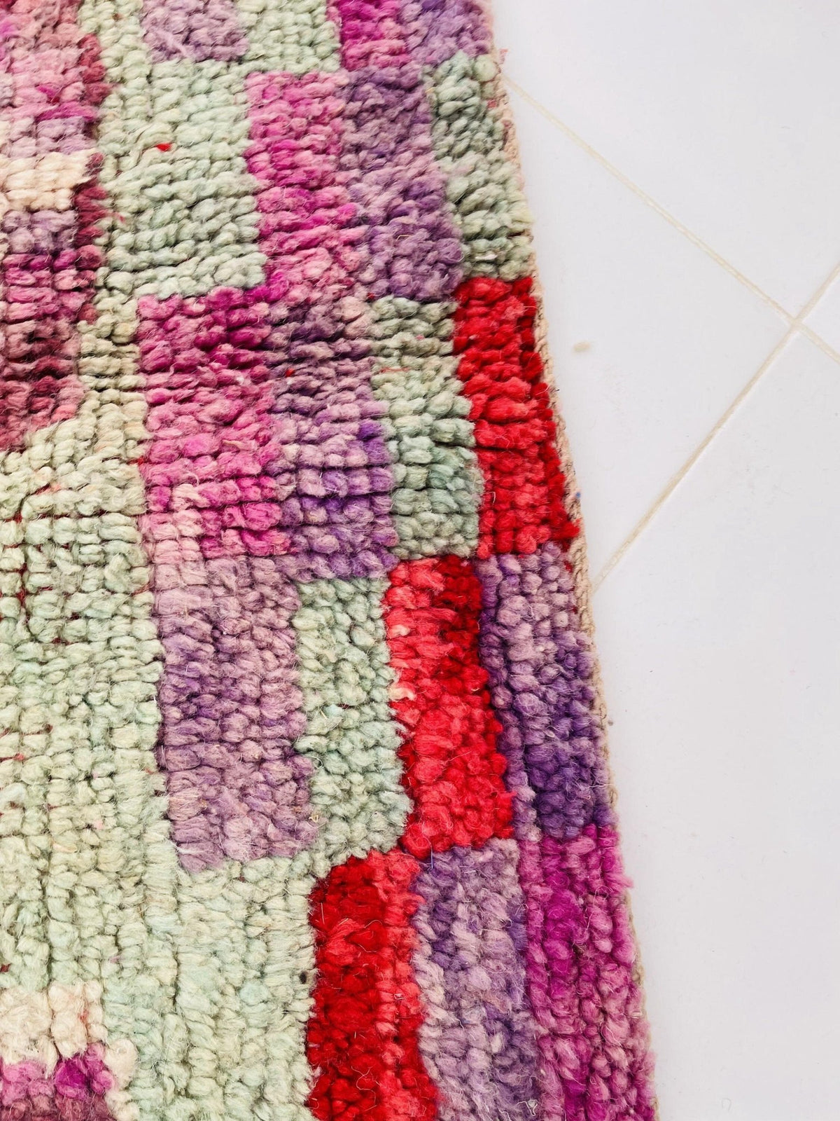 Amazing VINTAGE Moroccan Rug, Handmade Rug, Vintage Authentic Moroccan Rug, Abstract Berber Rug,Wool Rug, Sheep Wool Rug, Beni ourain rug - Africancreates