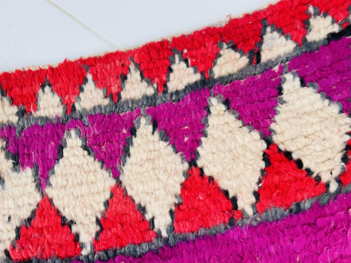 Artistic Moroccan Rug, Handmade Rug, Vintage Authentic Moroccan Rug, Abstract Berber Rug,Wool Rug, Sheep Wool Rug, Beni ourain rug - Africancreates