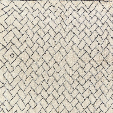 Authentic 8x10 rugs Beni Ourain ,Moroccan rug ,Black and Off-White area rug,morrocan rug handmade berber rugs,-rugs , 8x10 rug, rugs rugs - Africancreates
