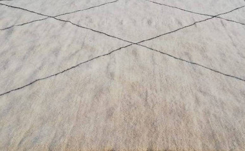 Beni ourain rug- Moroccan Rug- Custom size rug-Berber Rug - Custom rug- rugs for living room, Genuine lamb wool- Contemporary rug- All wool - Africancreates