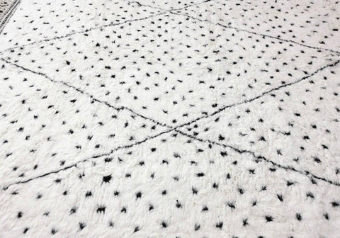 Beni ourain rug- Moroccan Rug- Custom size rug-Berber Rug - Custom rug- rugs for living room, Genuine lamb wool- Contemporary rug- All wool - Africancreates