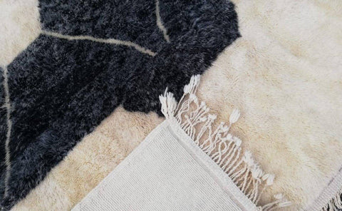 Beni ourain rug- Moroccan Rug- Custom size rug-Berber Rug - Custom rug- rugs for living room, Genuine lamb wool- Contemporary rug- All wool - Africancreates