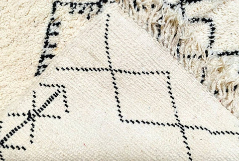 Beni ourain rug- Moroccan Rug- Custom size rug-Berber Rug - Custom rug- rugs for living room, Genuine lamb wool- Contemporary rug- All wool - Africancreates