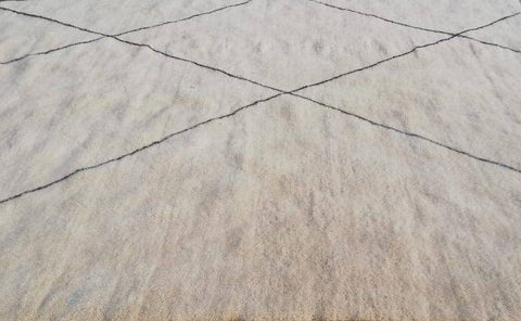 Beni ourain rug- Moroccan Rug- Custom size rug-Berber Rug - Custom rug- rugs for living room, Genuine lamb wool- Contemporary rug- All wool - Africancreates