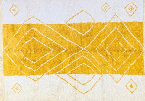 Beni ourain rug- Moroccan Rug- Custom size rug-Berber Rug - Custom rug- rugs for living room, Genuine lamb wool- Contemporary rug- All wool - Africancreates