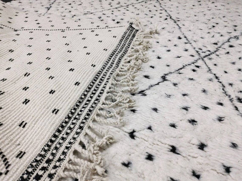 Beni ourain rug- Moroccan Rug- Custom size rug-Berber Rug - Custom rug- rugs for living room, Genuine lamb wool- Contemporary rug- All wool - Africancreates