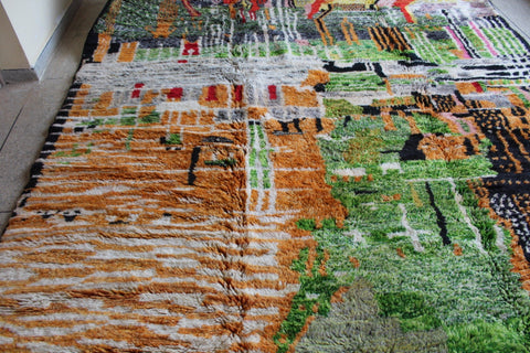 BEST SELLER extra soft Beni Ourain rug , beni ourain custom and handmade with natural wool - Africancreates