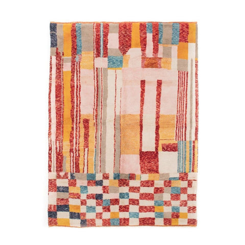 Boujad 8x10 rugs for living room rug,Moroccan rug ,beni ourain area rug,berber rug handmade wool rugs,-rugs , 8x10 rug, rugs , 9x12 rugs - Africancreates