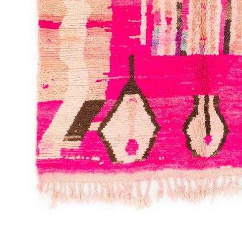 Boujad PInk 8x10 rugs for living room rug,Moroccan rug ,beni ourain area rug,berber rug abstract wool rugs,-rugs , 8x10 rug, rugs ,9x12 rugs - Africancreates