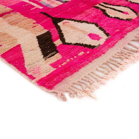 Boujad PInk 8x10 rugs for living room rug,Moroccan rug ,beni ourain area rug,berber rug abstract wool rugs,-rugs , 8x10 rug, rugs ,9x12 rugs - Africancreates