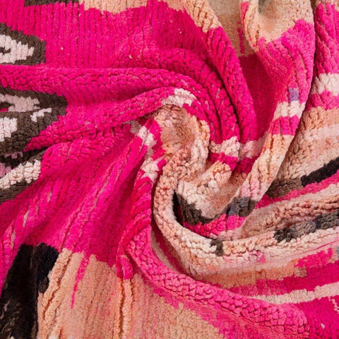 Boujad PInk 8x10 rugs for living room rug,Moroccan rug ,beni ourain area rug,berber rug abstract wool rugs,-rugs , 8x10 rug, rugs ,9x12 rugs - Africancreates