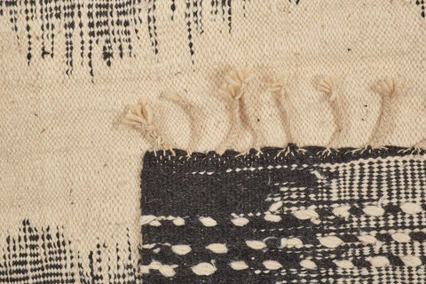 Flatweave stripes moroccan rug , Flatweave custom made for living room rug , handmade with natural wool area rug, contemporary moroccan rug - Africancreates