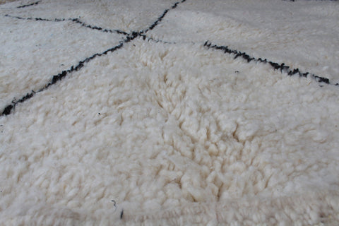 Beni ourain rug- Moroccan Rug- Custom size rug-Berber Rug - Custom rug- rugs for living room, Genuine lamb wool- Contemporary rug- All wool