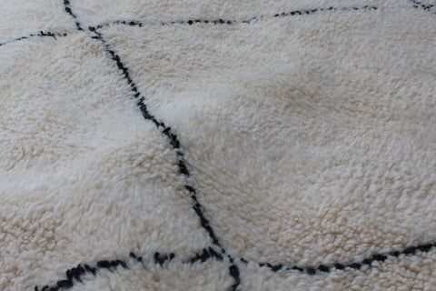 Beni ourain rug- Moroccan Rug- Custom size rug-Berber Rug - Custom rug- rugs for living room, Genuine lamb wool- Contemporary rug- All wool