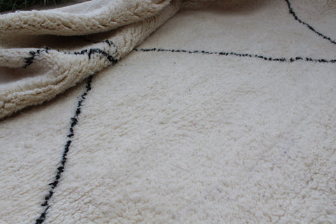 Beni ourain rug- Moroccan Rug- Custom size rug-Berber Rug - Custom rug- rugs for living room, Genuine lamb wool- Contemporary rug- All wool