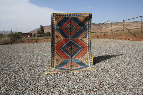 7.77x4.42 ft Vintage kilim rug , kilim rugs , Moroccan berber rug , Moroccan kilim,  kilim carpet, moroccan kilim rug,berber rug