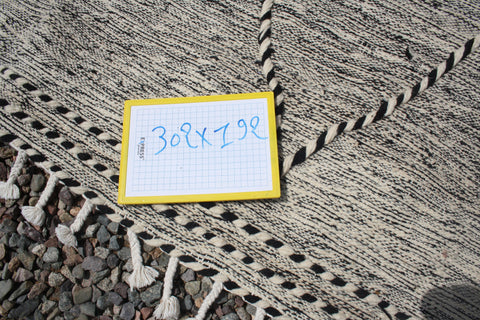 9.90x6.29 ft Zanafi  Kilim, Moroccan Rug , Berber Rug , Kilim Rug , area rug , vintage rug , Zanafi carpet , kilim rugs, moroccan rugs