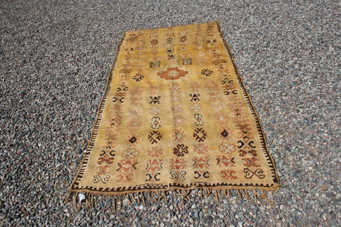 8.98x4.29 ft Vintage kilim rug , kilim rugs , Moroccan berber rug , Moroccan kilim,  kilim carpet, moroccan kilim rug,berber rug