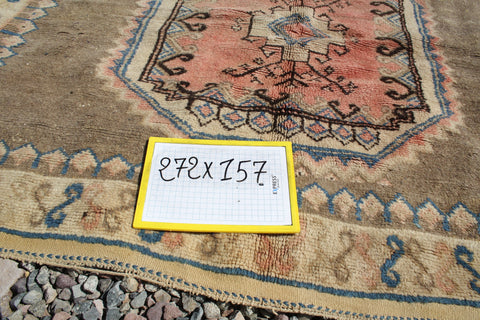 8.92x5.15 ft Vintage kilim rug , kilim rugs , Moroccan berber rug , Moroccan kilim,  kilim carpet, moroccan kilim rug,berber rug