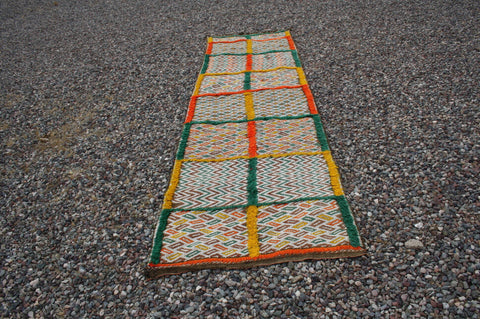 11.51x3.28 ft Vintage kilim rug , kilim rugs , Moroccan berber rug , Moroccan kilim,  kilim carpet, moroccan kilim rug,berber rug