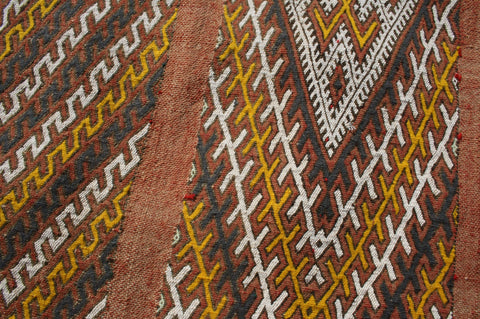7.97x4.36 ft Vintage kilim rug , kilim rugs , Moroccan berber rug , Moroccan kilim,  kilim carpet, moroccan kilim rug,berber rug