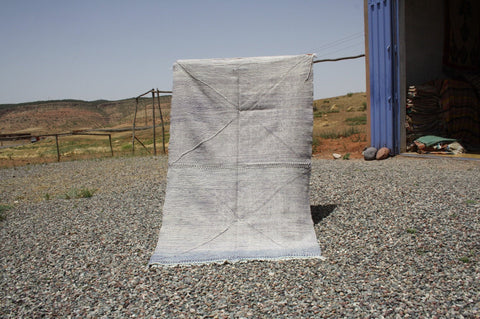 7.48x4.56 ft Zanafi  Kilim, Moroccan Rug , Berber Rug , Kilim Rug , area rug , vintage rug , Zanafi carpet , kilim rugs, moroccan rugs