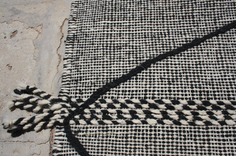 7.77x6.46 ft Zanafi  Kilim, Moroccan Rug , Berber Rug , Kilim Rug , area rug , vintage rug , Zanafi carpet , kilim rugs, moroccan rugs
