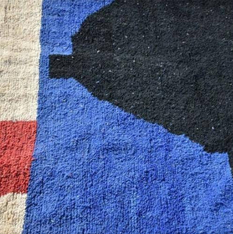 Beni ourain rug- Moroccan Rug- Custom size rug-Berber Rug - Custom rug- rugs for living room, Genuine lamb wool- Contemporary rug- All wool