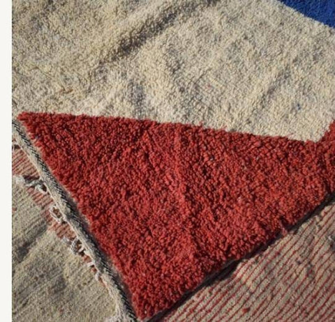 Beni ourain rug- Moroccan Rug- Custom size rug-Berber Rug - Custom rug- rugs for living room, Genuine lamb wool- Contemporary rug- All wool