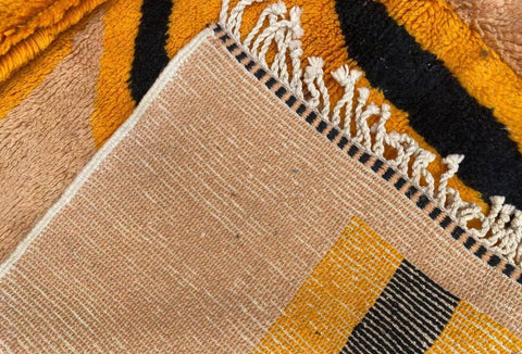 Authentic Moroccan rug - Beni ourain rug - Wool berber rug - Custom rug - handmade rug - Genuine lamb wool - Free shipping - Beniourain