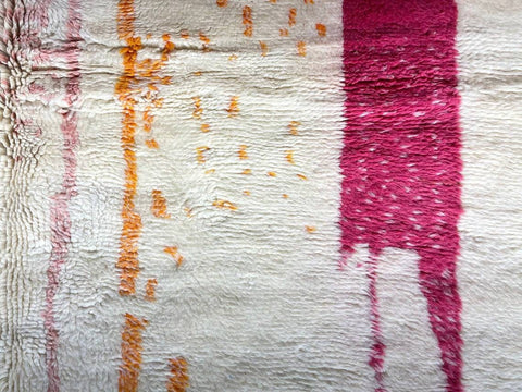Beni ourain rug- Moroccan Rug- Custom size rug-Berber Rug - Custom rug- rugs for living room, Genuine lamb wool- Contemporary rug- All wool
