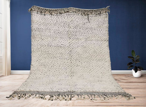 Beni ourain rug- Moroccan Rug- Custom size rug-Berber Rug - Custom rug- rugs for living room, Genuine lamb wool- Contemporary rug- All wool
