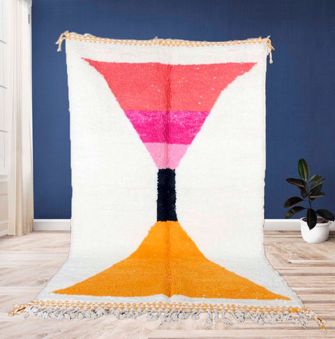 8x10 rugs Beni ourain rug- Moroccan Rug- rugs rugs-Berber Rug - Azilal rugs- rugs for living room, 9x12 rug - Modern rug