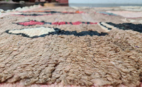 Beni ourain rug- Moroccan Rug- Custom size rug-Berber Rug - Custom rug- rugs for living room, Genuine lamb wool- Contemporary rug- All wool