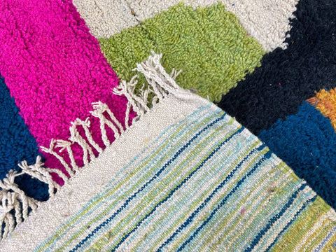 Moroccan Berber rug - Beni ourain rug - all wool berber rug - Custom area rug - handmade rug - Genuine lamb wool - Berber wool rug