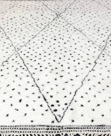 Beni ourain rug- Moroccan Rug- Custom size rug-Berber Rug - Custom rug- rugs for living room, Genuine lamb wool- Contemporary rug- All wool