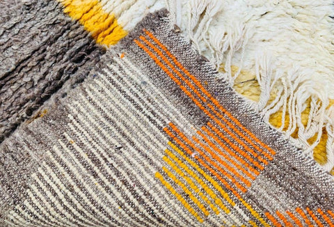 Beni ourain rug- Moroccan Rug- Custom size rug-Berber Rug - Custom rug- rugs for living room, Genuine lamb wool- Contemporary rug- All wool