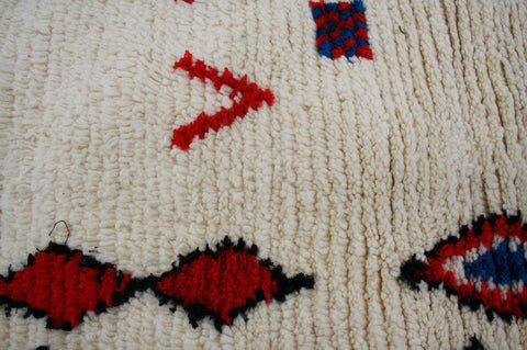 Beni ourain rug- Moroccan Rug- Custom size rug-Berber Rug - Custom rug- rugs for living room, Genuine lamb wool- Contemporary rug- All wool