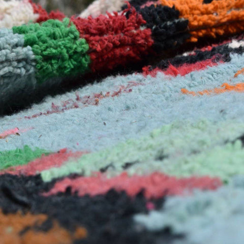 Moroccan rug Hand knotted - Beni ourain rug - all wool berber rug - Custom rug - handmade rug - Genuine lamb wool