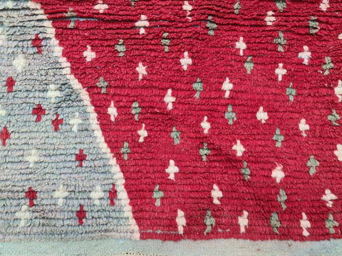 Moroccan rug Hand knotted - Beni ourain rug - all wool berber rug - Custom rug - handmade rug - Genuine lamb wool