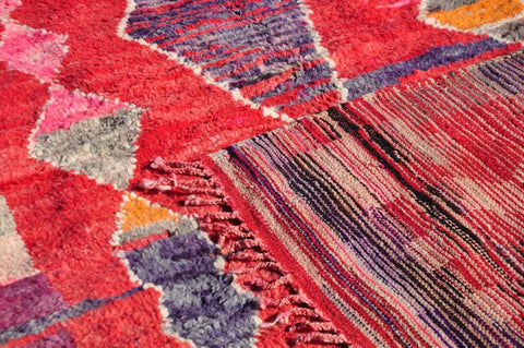Moroccan rug Hand knotted - Beni ourain rug - all wool berber rug - Custom rug - handmade rug - Genuine lamb wool
