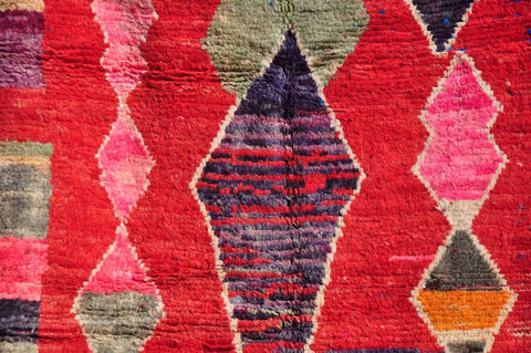 Moroccan rug Hand knotted - Beni ourain rug - all wool berber rug - Custom rug - handmade rug - Genuine lamb wool