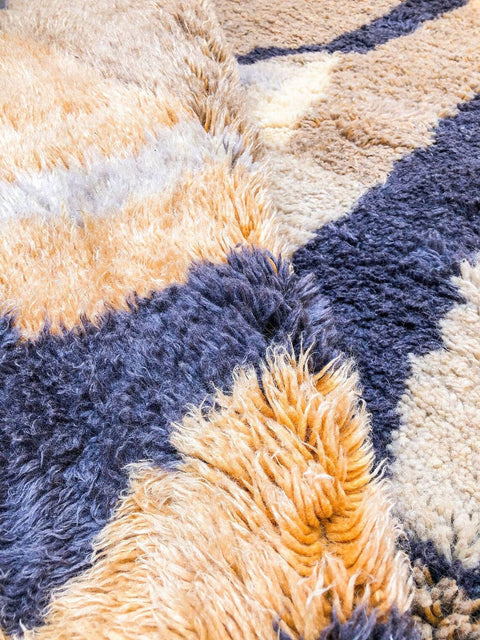 Moroccan rug Hand knotted - Beni ourain rug - all wool berber rug - Custom rug - handmade rug - Genuine lamb wool