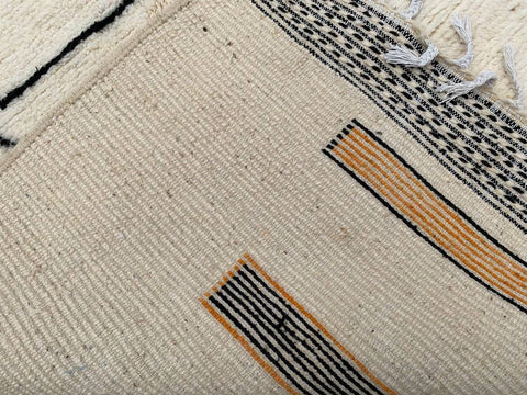 Beni ourain rug- Moroccan Rug- Custom size rug-Berber Rug - Custom rug- rugs for living room, Genuine lamb wool- Contemporary rug- All wool