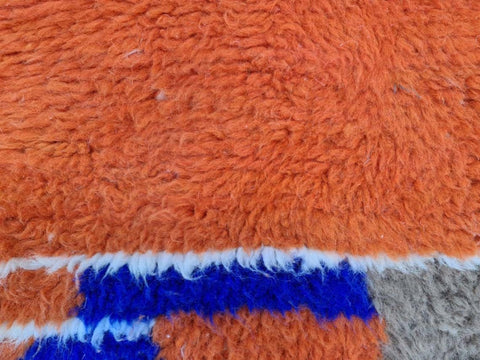 Beni ourain rug- Moroccan Rug- Custom size rug-Berber Rug - Custom rug- rugs for living room, Genuine lamb wool- Contemporary rug- All wool
